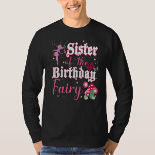 Schwester der Geburtstagsfrau Maria Mushroom, aber T-Shirt