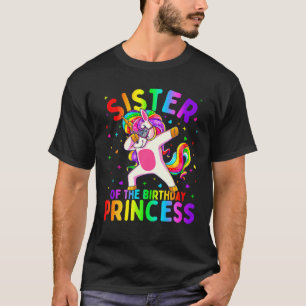 Schwester der Geburtstagsprinzessin Girl Dabbing U T-Shirt