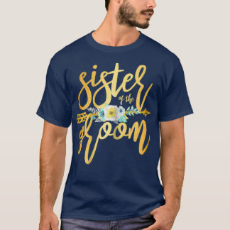 Schwester der Groom New Wed Apparel Wedding T-Shirt