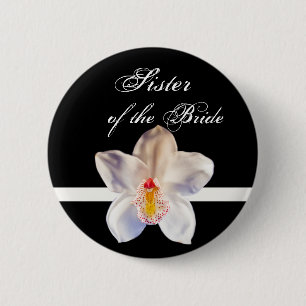 Schwester des Abzeichens für Hochzeit Button