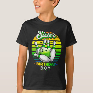 Schwester des Bowlings der Jungen, die zu den Lebz T-Shirt