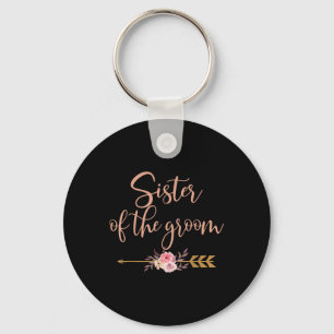Schwester des Bräutigams Brautparty-Geschenk Hochz Schlüsselanhänger