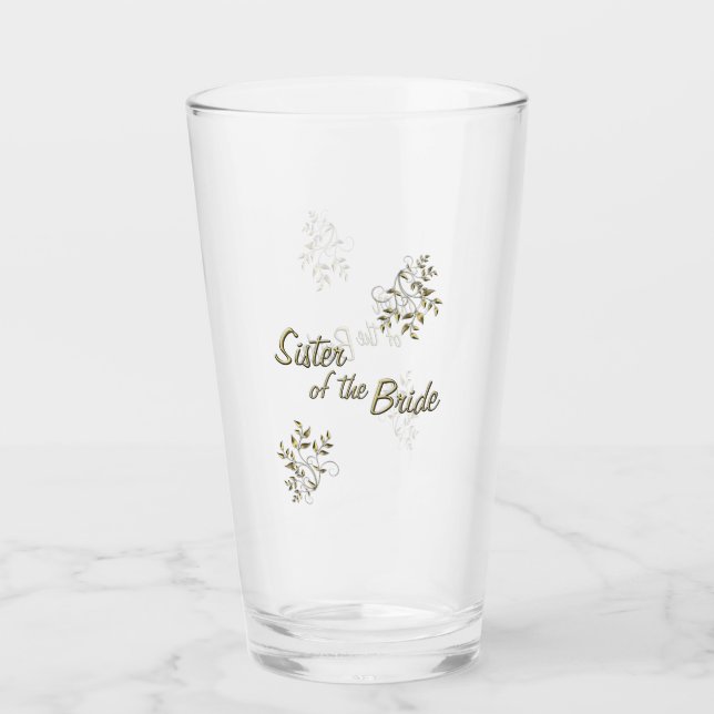 Schwester des Bride Glass Glas (Vorderseite)