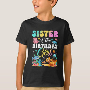 Schwester des Geburtstagmädchens Meerfisch Ozean A T-Shirt