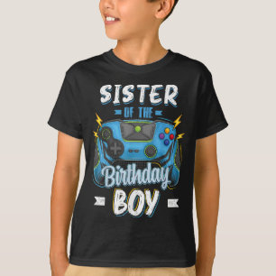 Schwester des Geburtstags Junge Matching Familie V T-Shirt