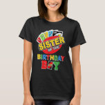 Schwester des Geburtstags Shirt Uno Mama Mama 1.<br><div class="desc">Zum Shirt. Die Schwester des Geburtstagsjungen Designs für jede Lille feiert ihren Jungen oder Bruder mit passenden Familiengeschenken.</div>
