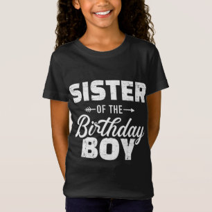 Schwester des Geburtstagsjungen Sohnes passend zur T-Shirt