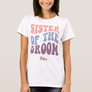 Schwester des Groom - Bachelorette/Hen Party. T-Shirt