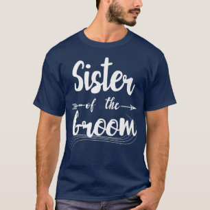 Schwester des GroomWedding-Party T-Shirt