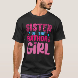 Schwester des Party der Geburtstagskameradschaft T-Shirt