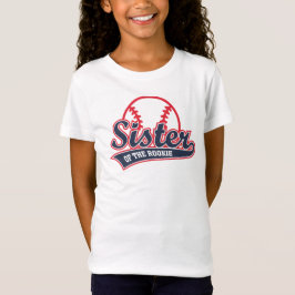 Schwester des Rookie Sibling Party T-Shirt