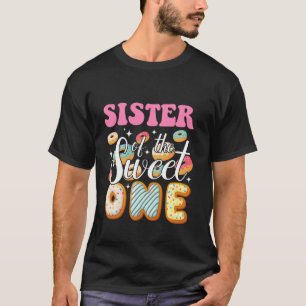 Schwester des süßen ersten Geburtstags-Donut-Feste T-Shirt