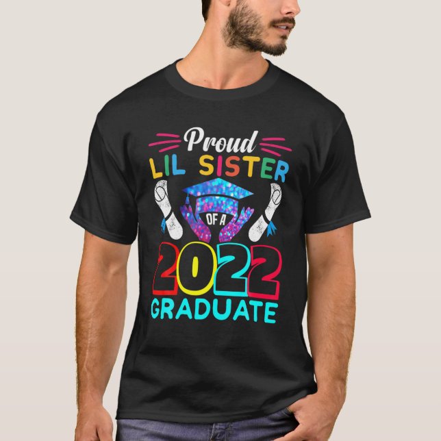 Schwester eines Absolventen 2022 T-Shirt (Vorderseite)