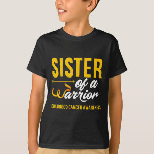 Schwester eines Bruderkrebses im Krieger T-Shirt