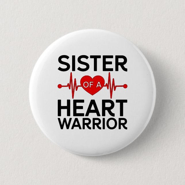 Schwester eines Erregers der angeborenen Herzerkra Button (Vorderseite)