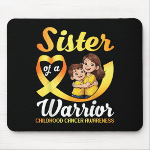 Schwester eines Kriegers Bro Mousepad
