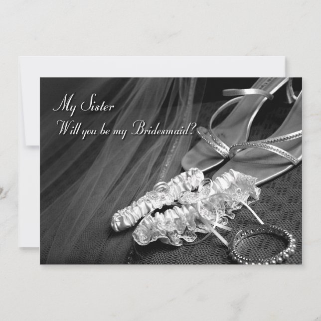 Schwester Einladung (Vorderseite)