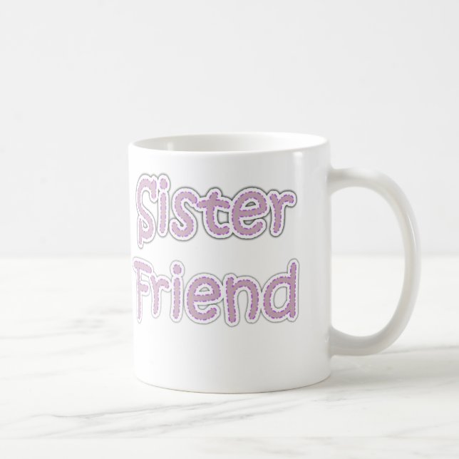 Schwester-Freund Tasse (Rechts)