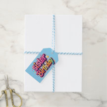 Schwester Geburtstags Regenbogen Blase Geschenk fü