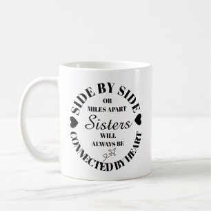 Schwester Geschenk, Schwester Tasse, Freundschaft Kaffeetasse