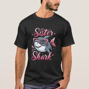 Schwester-Hai Lustiger Hai Passende Familie für Fr T-Shirt