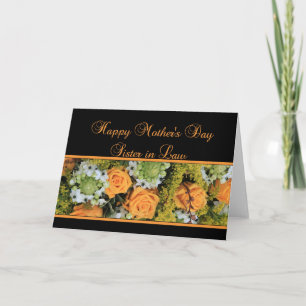 Schwester in Law Happy Mother's Day Rose Card Karte