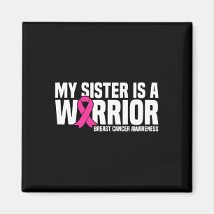 Schwester ist ein rosa Ribbon-Brustkrebs im Krieg Magnet