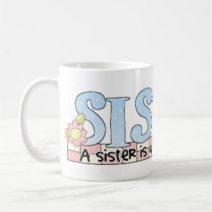 Schwester-Liebe-Freund-Tassen-Kaffee-Tassen-Schale Tasse