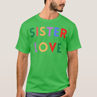 SCHWESTER LIEBE Mädchen T-Shirt