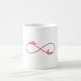 Schwester-Liebe, Unendlichkeitszeichen Tasse