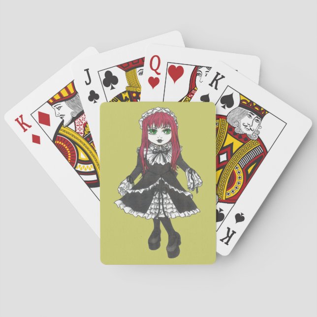 Schwester Lilith Spielkarten (Rückseite)