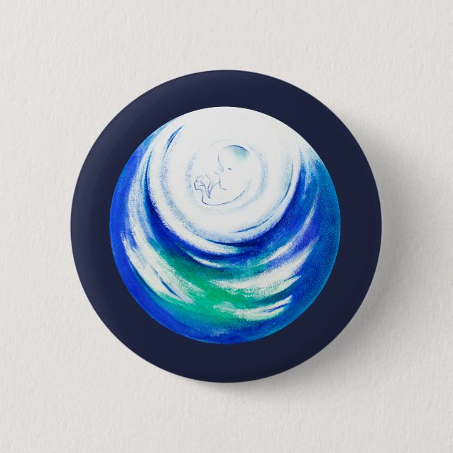 Schwester Nature Button (Vorderseite)
