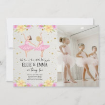 Schwester oder Twin Ballerina Foto