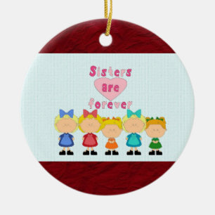 Schwester-runde Verzierung Keramik Ornament