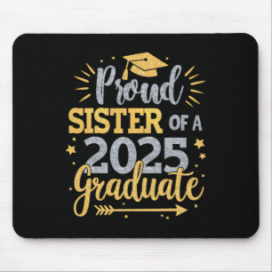 Schwester Senior 2025 Stolz Schwester eines Abitur Mousepad