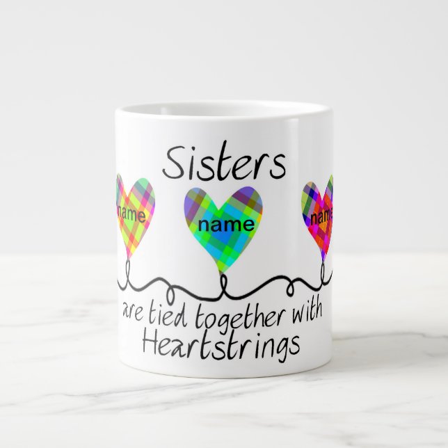 Schwester-Tasse Jumbo-Tasse (Vorderseite)