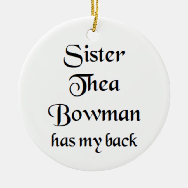 Schwester Thea Bowman Tasse Keramik Ornament (Vorne)