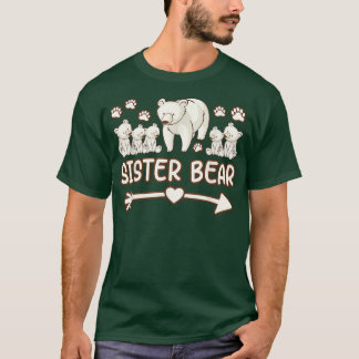 Schwester trägt 5 cub T T-Shirt für Frauen, Schwes