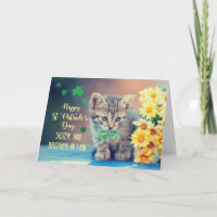 Schwester und Schwager St. Patrick’s Day Kitten