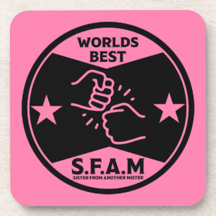 Schwester von einem anderen Mister Getränkeuntersetzer