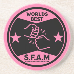 Schwester von einem anderen Mister Getränkeuntersetzer