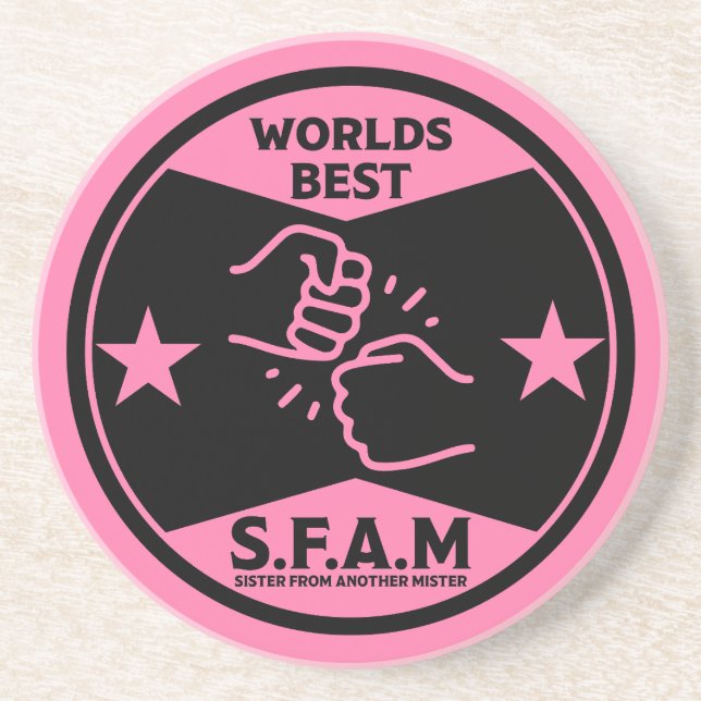 Schwester von einem anderen Mister Getränkeuntersetzer (Vorne)