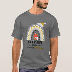 Schwester von Prinzessin Funny Sister Gnome T-Shirt
