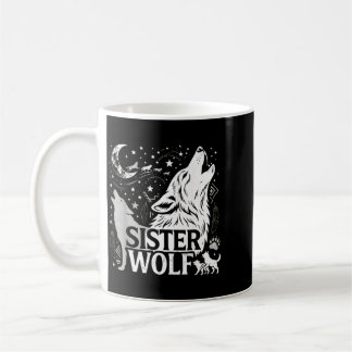Schwester Wolf Geschenke passende Familie Stamm Wö Kaffeetasse