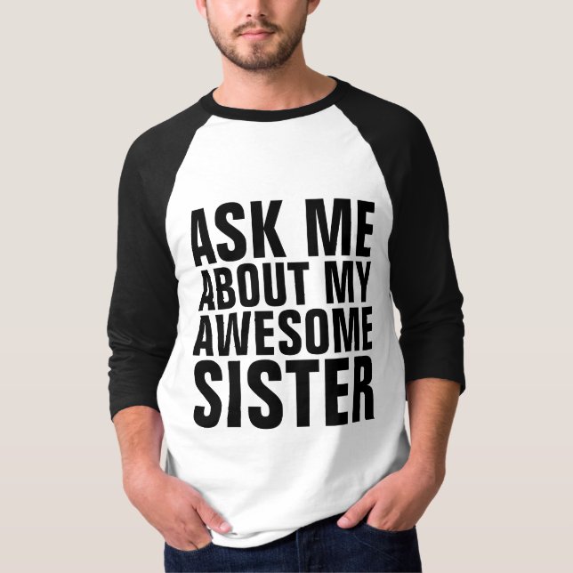 Schwesterbruder-T - Shirt (Vorderseite)