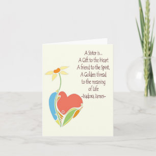 Schwesterkarte Karte