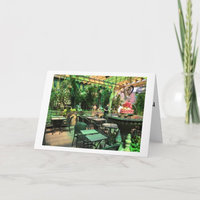 SCHWESTERKARTE MIT SCHÖNER THAI-DEKOR KARTE (Vorderseite)