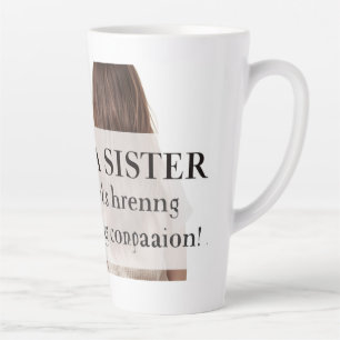 Schwesterliebe-Geschenk Milchtasse