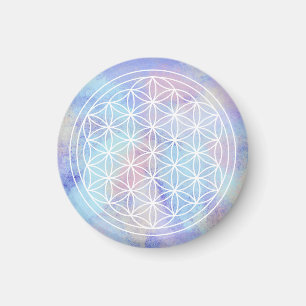 Schwesterliebe – Heilige Geometrie Blüte des Leben Magnet