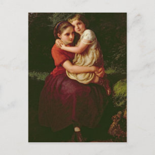 Schwestern, 1868 postkarte